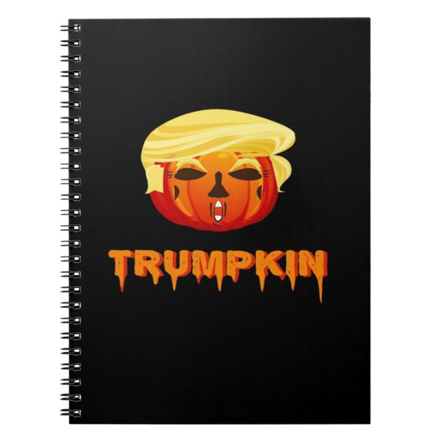 Happy Halloween - Trumpkin Classic Notebook (Front)