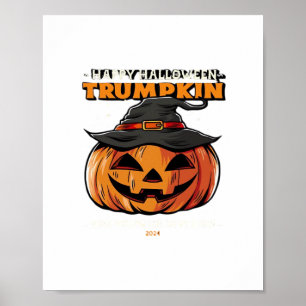 Happy Halloween Trumpkin Classic Poster