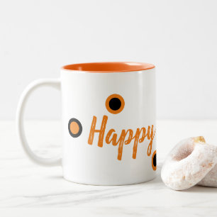 Happy Halloween Two-Tone Coffee Mug