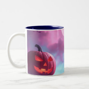 HAPPY HALLOWEEN Two-Tone COFFEE MUG
