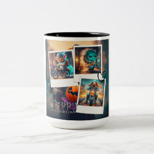 Happy Halloween Two-Tone Coffee Mug