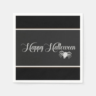 Happy Halloween Typography Napkin