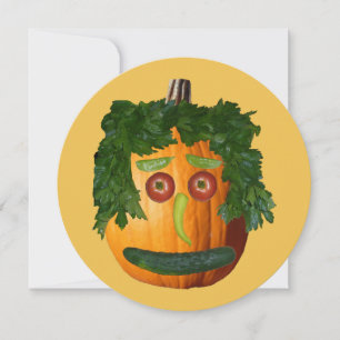 Happy Halloween - Uncut Pumpkin Invitations