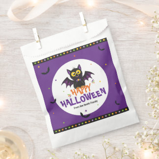 Happy Halloween Vampire Bat Trick or Treat Favour Bags