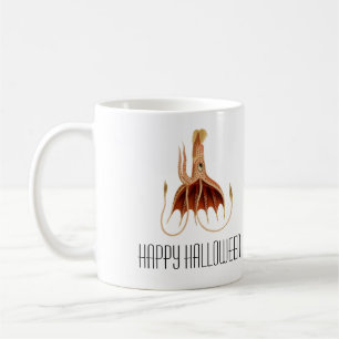 Happy Halloween Vampire Squid Coffee Mug