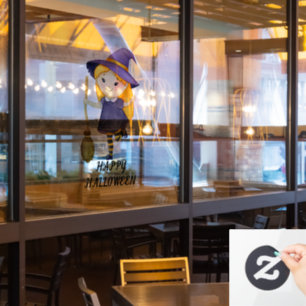 Happy Halloween  Window Cling