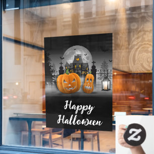 Happy Halloween Window Cling