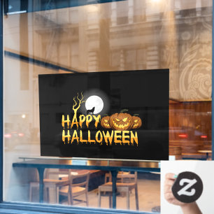 Happy Halloween Window Cling