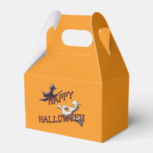 Happy Halloween Witch and Ghost Spooky Customized Favour Box