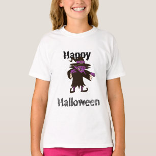Happy Halloween Witch Girls’ T-Shirt