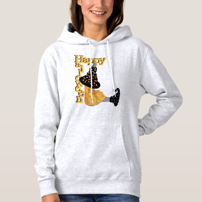 Happy Halloween Witch Hoodie (Front)