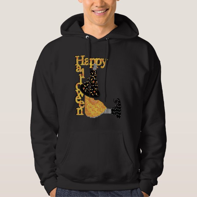 Happy Halloween Witch Hoodie (Front)
