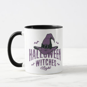 Happy Halloween Witches Night Mug – Witch Hat