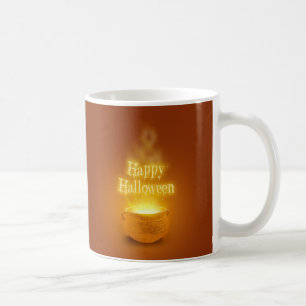 Happy Halloween Witch's Cauldron Coffee Mug