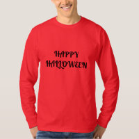 Happy Halloween Women's Orange Black