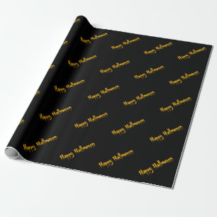 Happy Halloween Wrapping Paper
