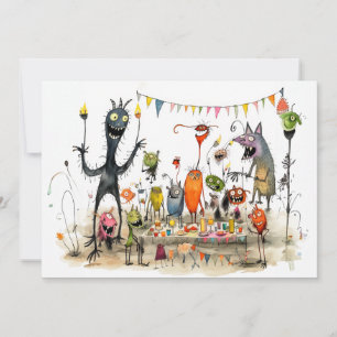 Happy Halloween, you MONSTER! Holiday Card