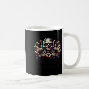Happy Halloween Zombie Hands Funny Halloween Costu Coffee Mug