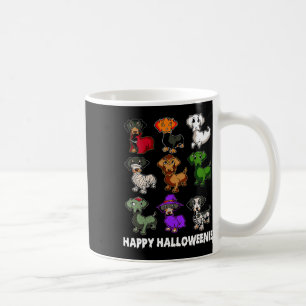 Happy Halloweenie Dachshund Dachshund Halloween Gi Coffee Mug