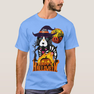 Happy Halloweenie Dachshund, Mummy Doie Dog Trick T-Shirt