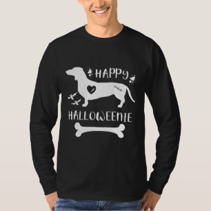 Happy Halloweenie Halloween Dachshund T-Shirt