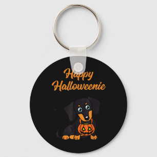 Happy Halloweenie Key Ring