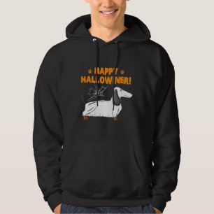 Happy Halloweiner Dachshund Ghost Hoodie