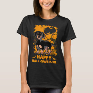 Happy Halloweiner Dachshund Halloween Wiener Dog T-Shirt