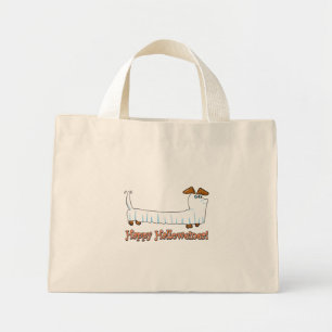 Happy Halloweiner Dachshund Mini Tote Bag