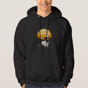 Happy Halloweiner Daschund Dog  Halloween Nurse Hoodie
