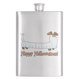 Happy-Halloweiner Hip Flask