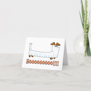 Happy Halloweiner Thank You Card