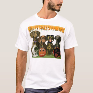 Happy Halloweiners - Dachshund Halloween T-shirt