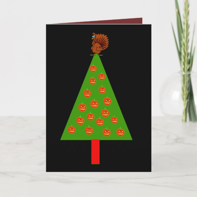 HAPPY HALLOWGIVEMAS HOLIDAY CARD (Front)