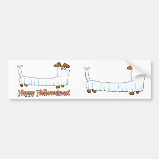 Happy Hallowiener Bumper Sticker