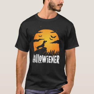 Happy Hallowiener Dachshund Halloween Weiner Dog T-Shirt