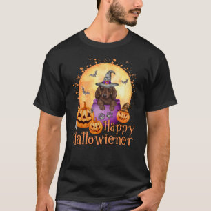 Happy Hallowiener Dachshund Puppy Halloween T-Shirt