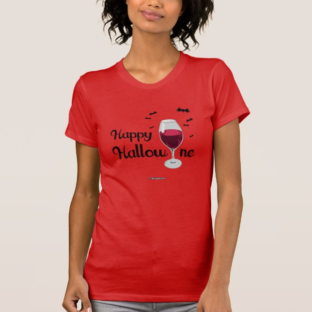 Happy Hallowine T-Shirt (Front)