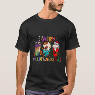 Happy Hallowthanksmas Coffees For The T-Shirt