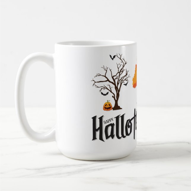 Happy HallowThanksMas Mug (Left)