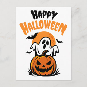 Happy Hallween Postcard