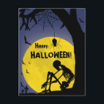 Happy Haloween Postcard<br><div class="desc">Happy  Halloween vector art</div>