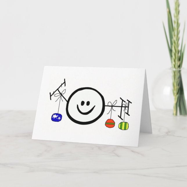 Happy Ham Christmas Card by Brownielocks (Front)