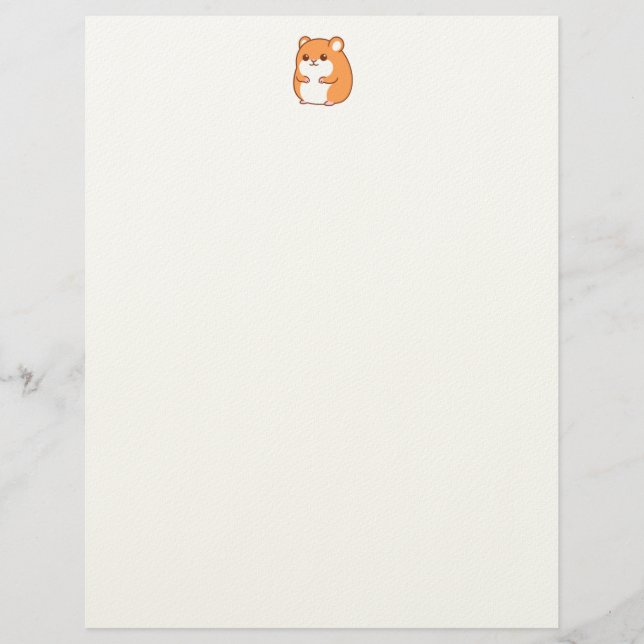 Happy Hamster Letterhead (Front)