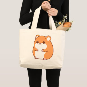 Happy Hamster Tote Bag