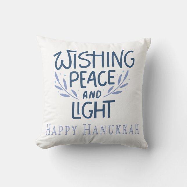 Happy Hamukkah Cushion (Front)