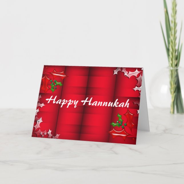 Happy Hannukah Card (Front)