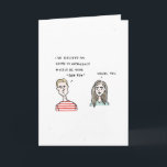 Happy Hannukah to You & Your Goy Toy Holiday Card<br><div class="desc">Goy Toy Take 2,  Hannukah only.</div>