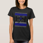 Happy Hanucat Cat Menorah Hanukkah Jewish T-Shirt<br><div class="desc">Happy Hanucat Cat Menorah Hanukkah Jewish</div>