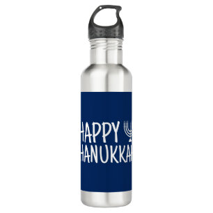 Happy Hanukkah 710 Ml Water Bottle